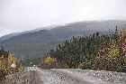 view mountain scenery snow trans labrador highway baie comeau quebec labrador city canada october octobre 2010
