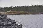 lake motorhome trans labrador highway 500 labrador city happy valley goose bay canada october octobre 2010