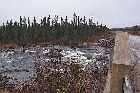 main wilson river bridge trans labrador highway 500 churchill falls happy valley goose bay canada october octobre 2010