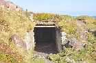 10 inch gun battery fortifications entrance tunnel cape spear newfoundland canada october octobre 2010
