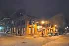 abandoned building awaiting demolition Halifax by night nova scotia canada october octobre 2010