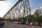 railway trestle bridge Tracel de Cap Rouge vieux cap rouge canada september septembre 2011
