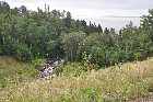 waterfall les eboulements charlevoix quebec st lawrence river north shore canada september septembre 2011 copyright free photo royalty free photo