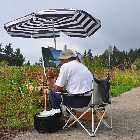painter les eboulements charlevoix quebec st lawrence river north shore canada september septembre 2011 copyright free photo royalty free photo