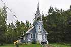 Gospel Baptist Church Riviere Bleu route des beaux lieux quebec canada september septembre 2011