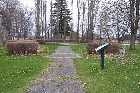 site of second church jesuit batiscan presbytery chemin du roy quebec canada avril april 2012