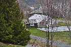 greenhouse gil-mont domain forget st irenee riviere st lawrence river quebec charlevoix canada mai may 2012 copyright free photo royalty free photo