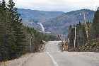 riviere sainte marguerite canyon saguenay fjord highway 172 quebec canada mai may 2012