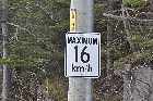 speed limit 16 kph tadoussac saguenay river st lawrence quebec canada mai may 2012