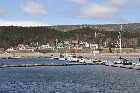 water's edge tadoussac saguenay river st lawrence quebec canada mai may 2012