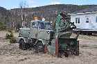 ancient snow blower tadoussac saguenay river st lawrence quebec canada mai may 2012