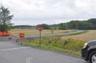 old route chemin du roy highway 138 roadworks banlieu quebec suburbs canada september 2013