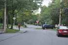 turning into chemin du roy sillery saint foy parking cap rouge quebec canada september 2013