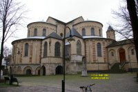 Church of St. Maria Im Kapitol Cologne K�ln Koeln Germany and the Rhine Rhein