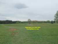 First Battle of Manassas Bull Run showing Confederate lines and Union lines and Manassas town
