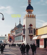 Atlantic City New Jersey rear of Taj Mahal casino copyright free photo royalty free photo