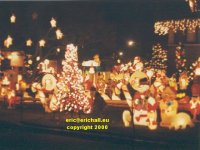 House Illuminated all lit up for Christmas Long Island New York State copyright free photo royalty free photo
