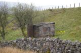 old platelayers hut ribblehead viaduct leeds settle carlisle midland railway north yorkshire moors avril april 2007 copyright free photo royalty free photo