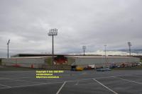 Airdrie United Football ground Excelsior Stadium Scotland December 2007 copyright free photo royalty free photo