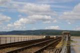 james brunlees kent viaduct track bed arnside morecambe bay lake district juillet july 2008 copyright free photo royalty free photo