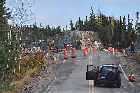 roadworks trans labrador highway 389 baie comeau quebec labrador city canada october octobre 2010
