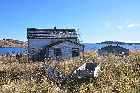 abandoned house declining population red bay newfoundland labrador canada october octobre 2010