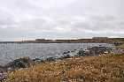 vinland Norse ruin replica building meadow coastal path walk l'anse aux meadows newfoundland canada october octobre 2010