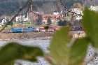 railway locomotive port tupper cape breton island nova scotia canada october octobre 2010