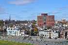 traditional wooden houses gottingen street agricola street from citadel Halifax nova scotia canada october o010