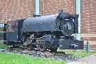 0-4-0 saddle tank steam locomotive 151 nova scotia museum of industry canada october octobre 2010