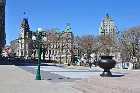 place d'armes monument de la foi faith ville de quebec city canada avril april 2012 copyright free photo royalty free photo