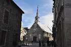 rue notre dame place royale Church of Our Lady of the Victories Eglise Notre-Dame des Victoires ville de quebec city canada avril april 2012 copyright free photo royalty free photo