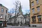 protestant anglican cathedral st trinity ville de quebec city canada avril april 2012 copyright free photo royalty free photo