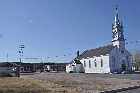 church Portneuf-sur-Mer north shore st lawrence river quebec canada mai may 2012