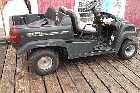 quad golf cart buggy lower north shore gulf of st lawrence harrington harbour quebec canada  mai may 2012