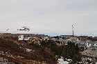 lower north shore gulf of st lawrence helicopter harrington harbour quebec canada  mai may 2012