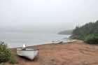 fishing boats end of highway 138 old fort bay vieux fort north shore gulf st lawrence quebec Canada september septembre 2014