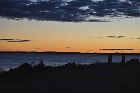 pointe aux outardes sunset matane st lawrence river highway 138 quebec canada October octobre 2015