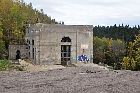 chute aux outardes 1 hydro electric power station north shore st lawrence river quebec Canada October octobre 2015