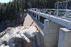 dam barrage river franquelin quebec canada october octobre 2016