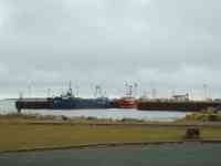 ships at Caraquet Harbour