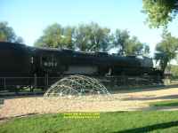 Union Pacific Big Boy 4004 Cheyenne Wyoming side view