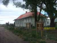 Wyoming Medicine Bow - railway station closed now a museum