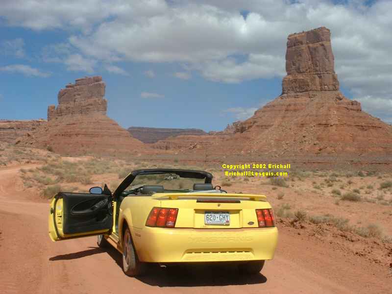 Buttes in the Utah Desert