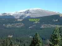 Rocky Mountains view from Summitville Stunner Pass Colorado