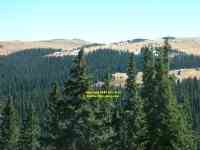 Rocky Mountains view from Summitville Stunner Pass Colorado