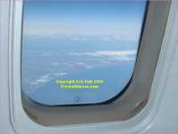 The Saint Lawrence estuary, 35000 feet up. I've been here before