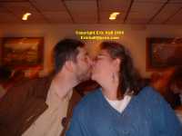 Rhys and Gretchen practise for the honeymoon