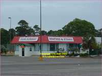 Italian restaurant where I ate, Surfside Beach