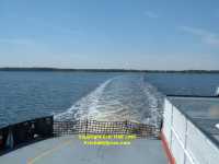 North Carolina Ferries wake